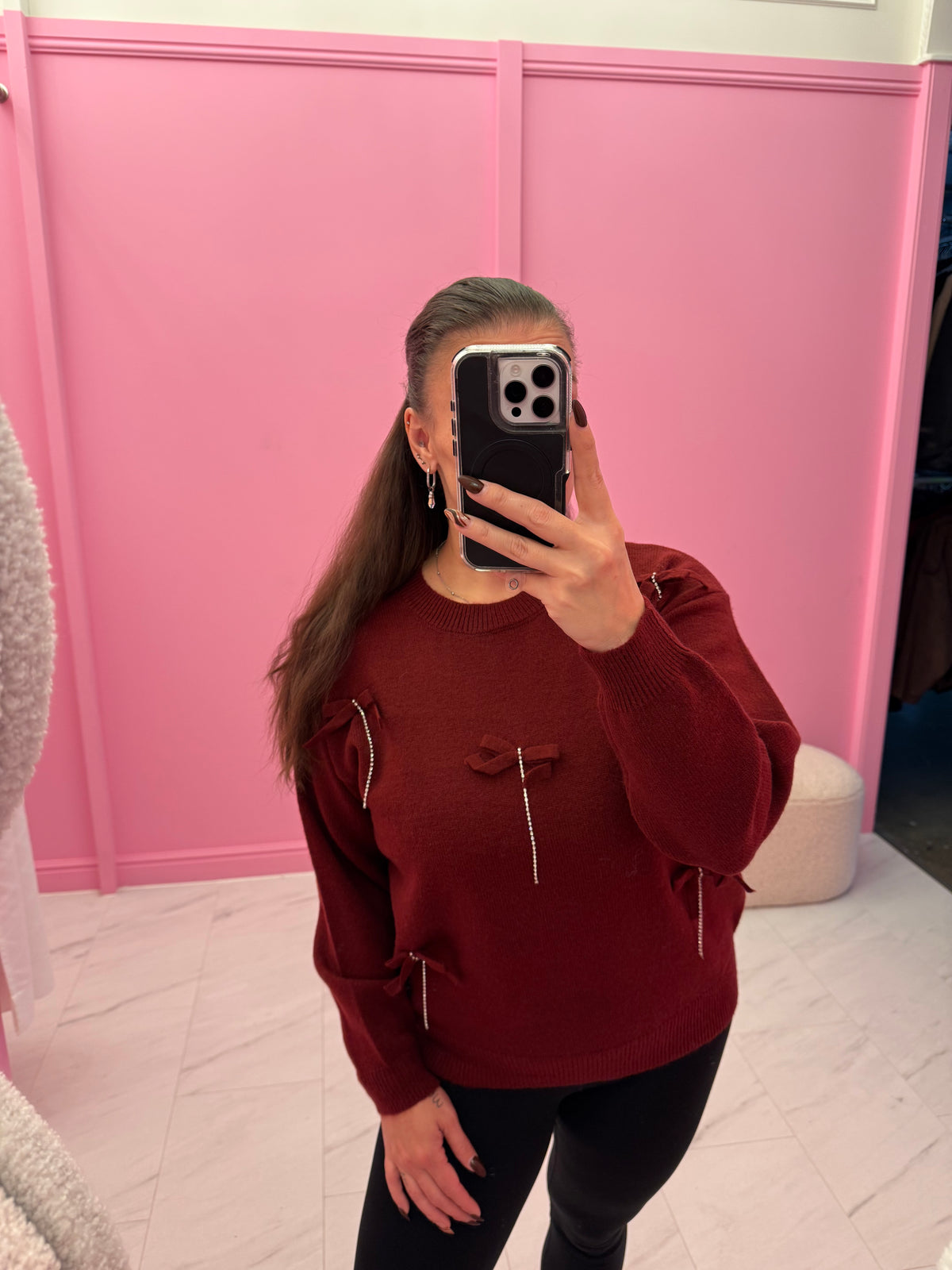 TRUI STRIKJES (RED)