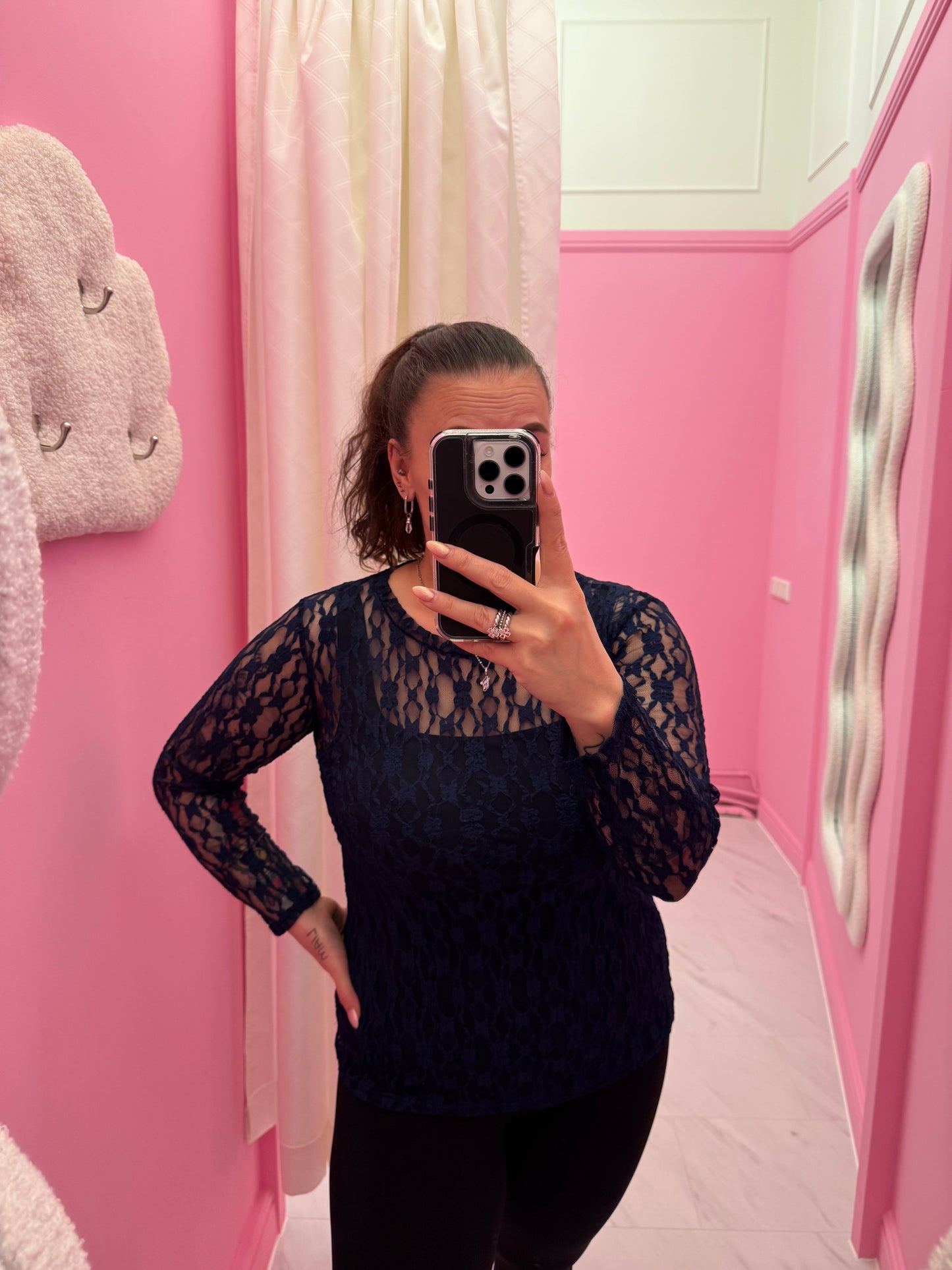 TOP KANT (DONKERBLAUW)