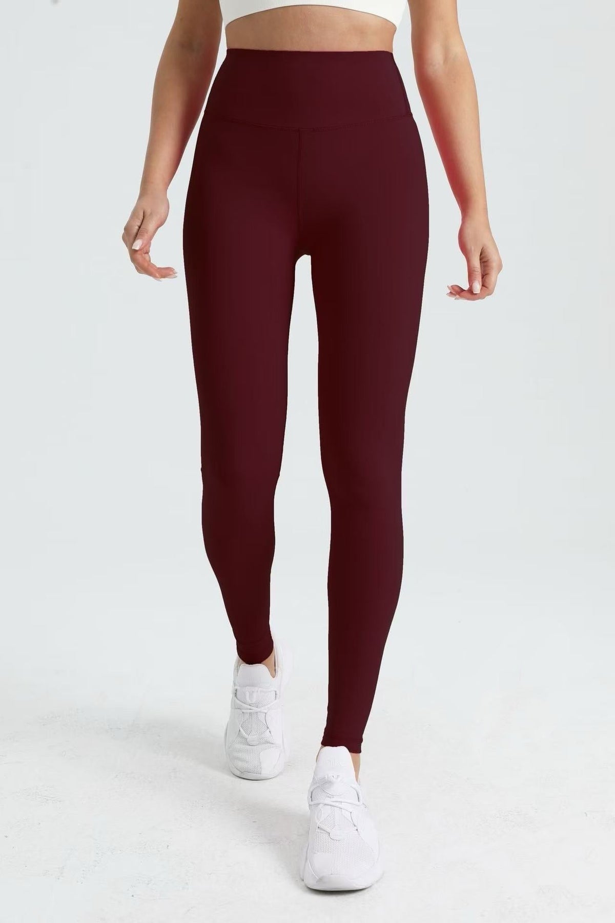 NORFY LEGGING (BORDEAUXROOD)