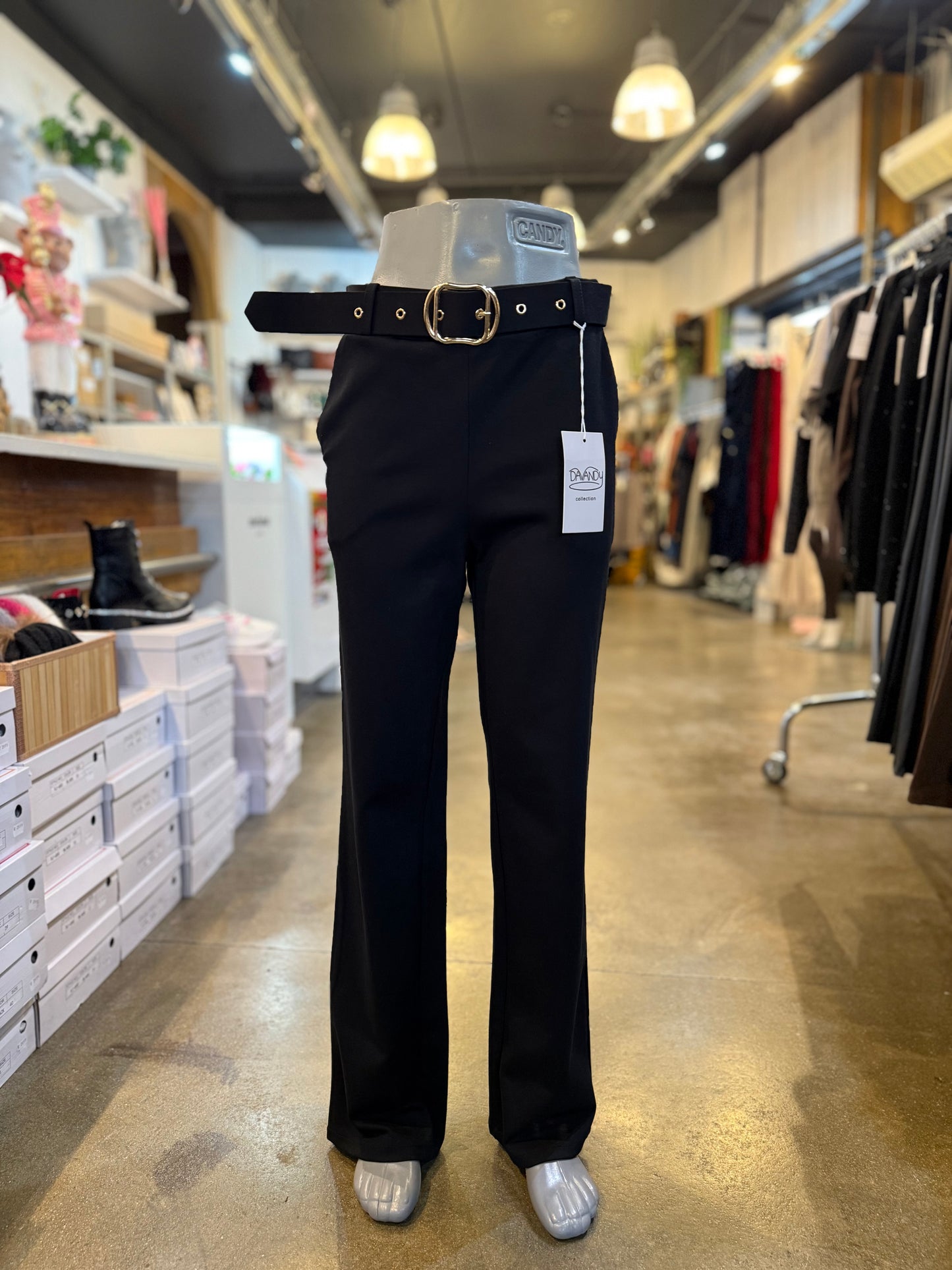 Pantalon (zwart) 0196