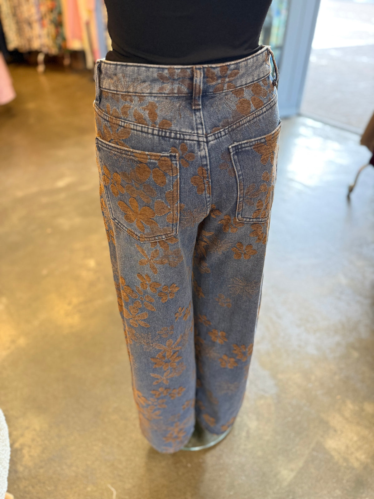 JEANS FLOWERS 🤎