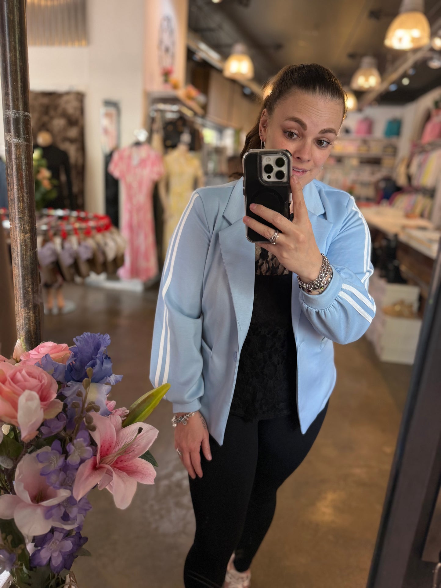 BLAZER SPORTIEF (BLAUW)