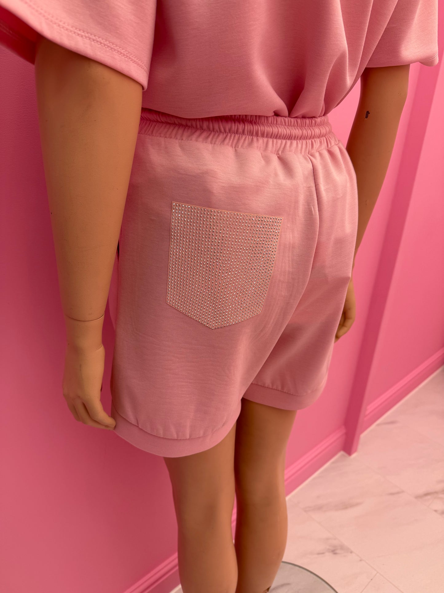2DELIGE SET PINK POCKET (ROZE)
