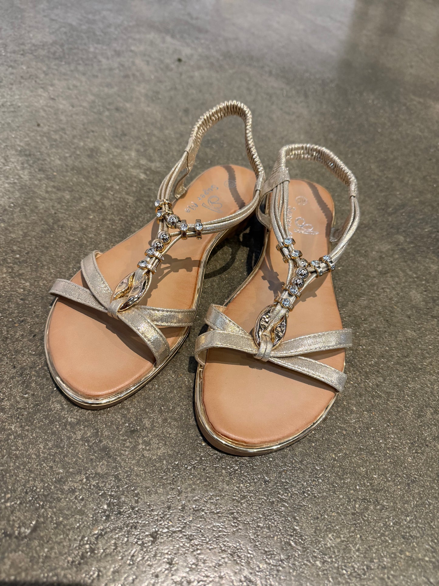 Sandalen Goud