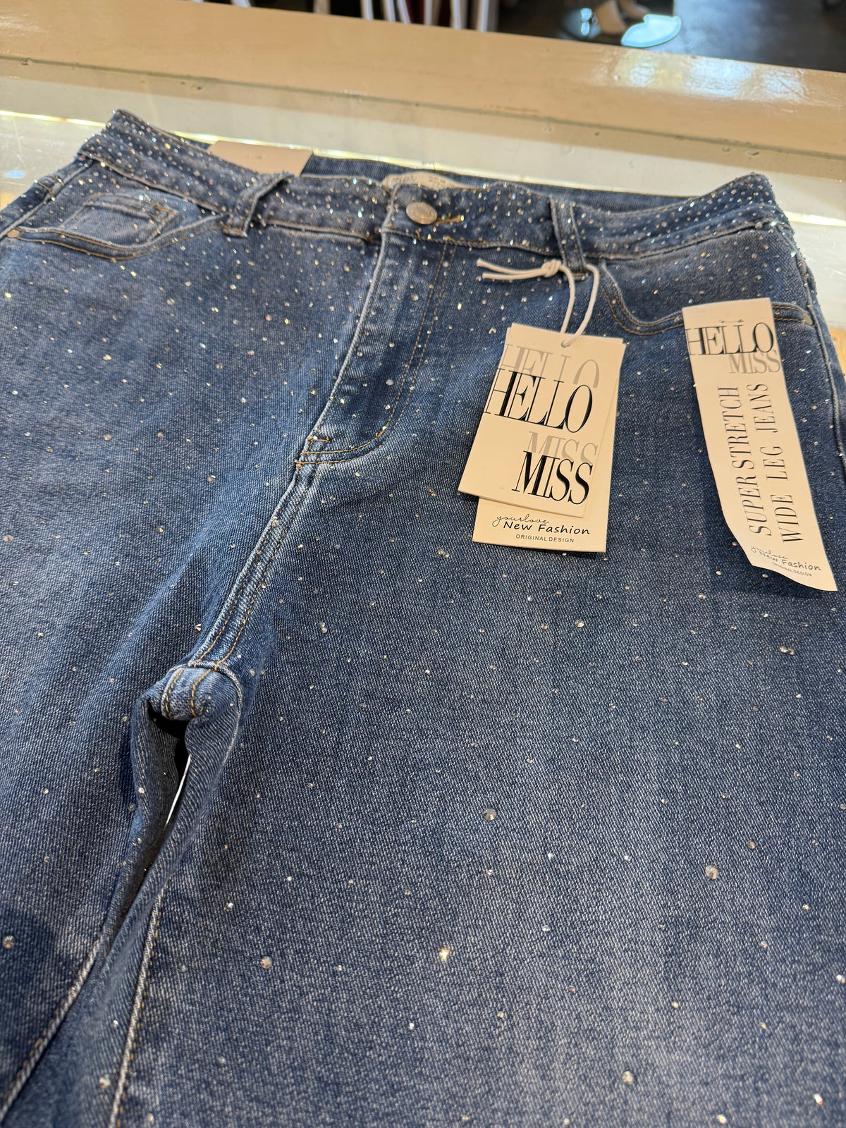 JEANS BLINGBLING PLUS (BLUE)