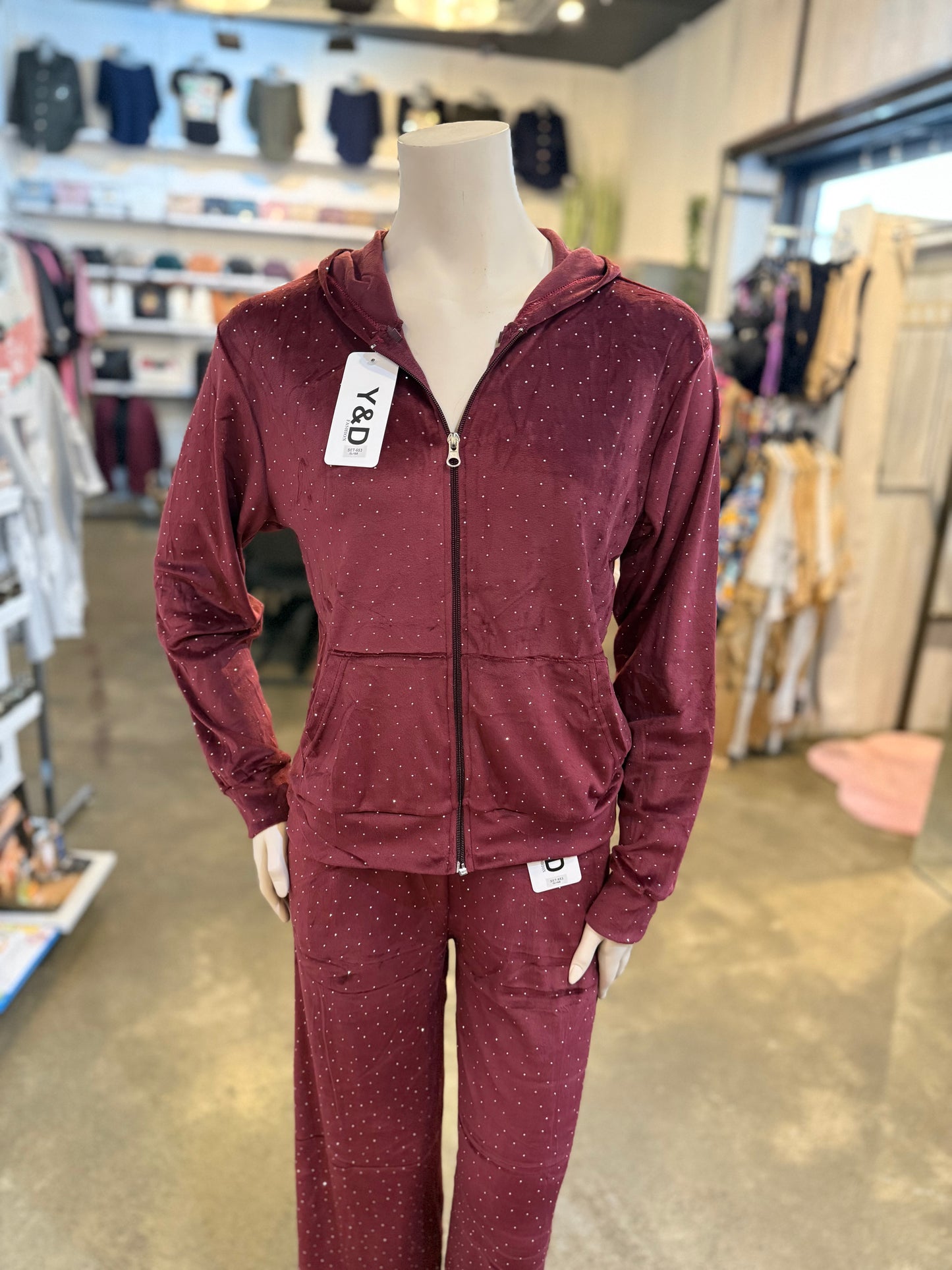 2delig glitterpak rood