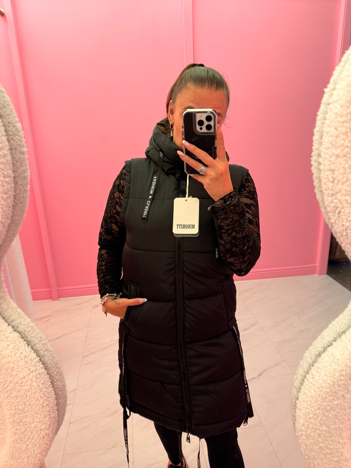 BODYWARMER (BLACK)