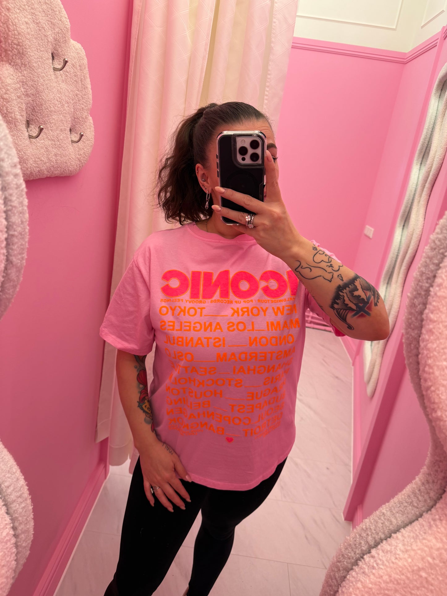 T-SHIRT ICONIC (ROZE)