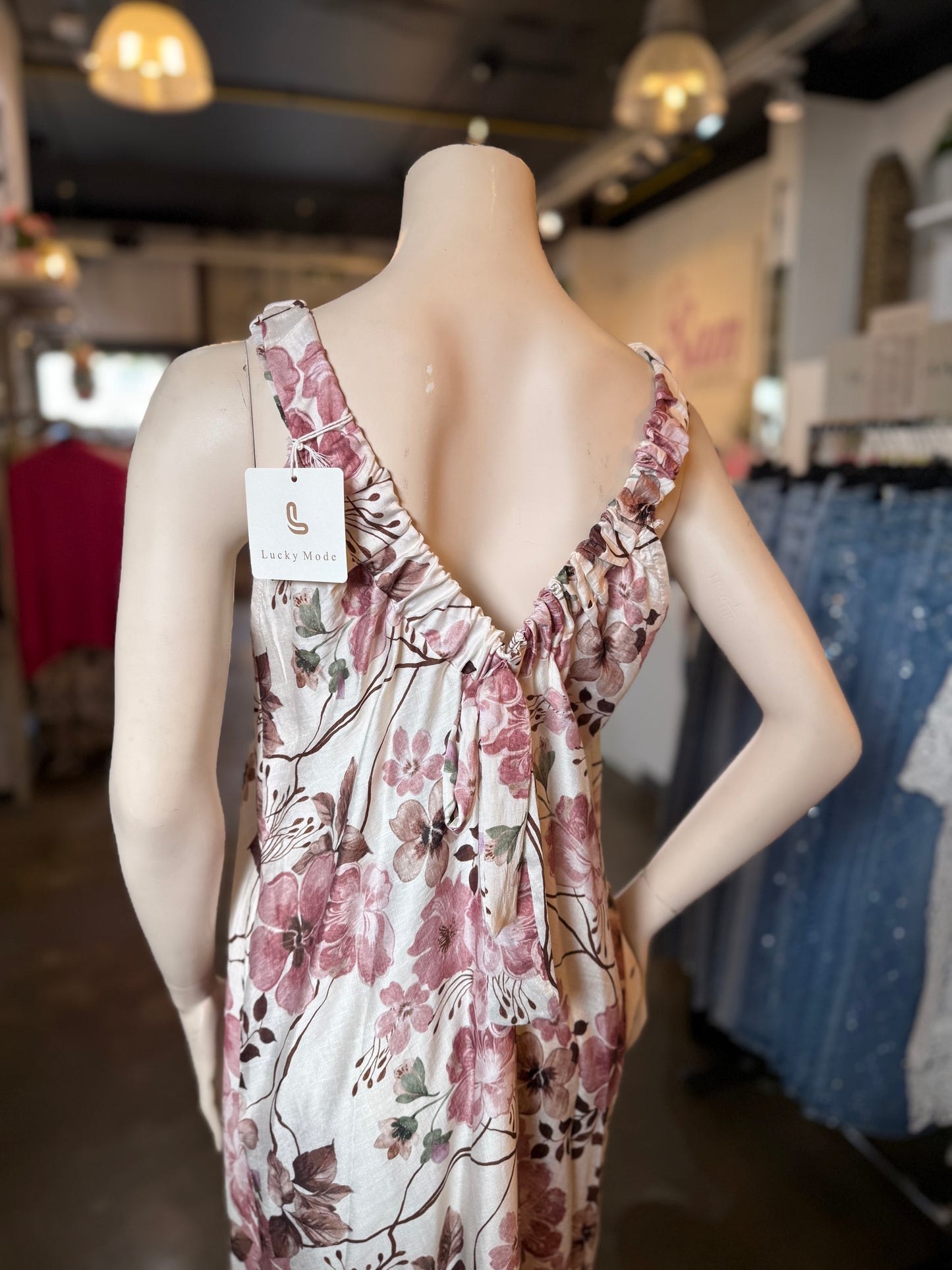 JURK BLOEMEN (ROZE)