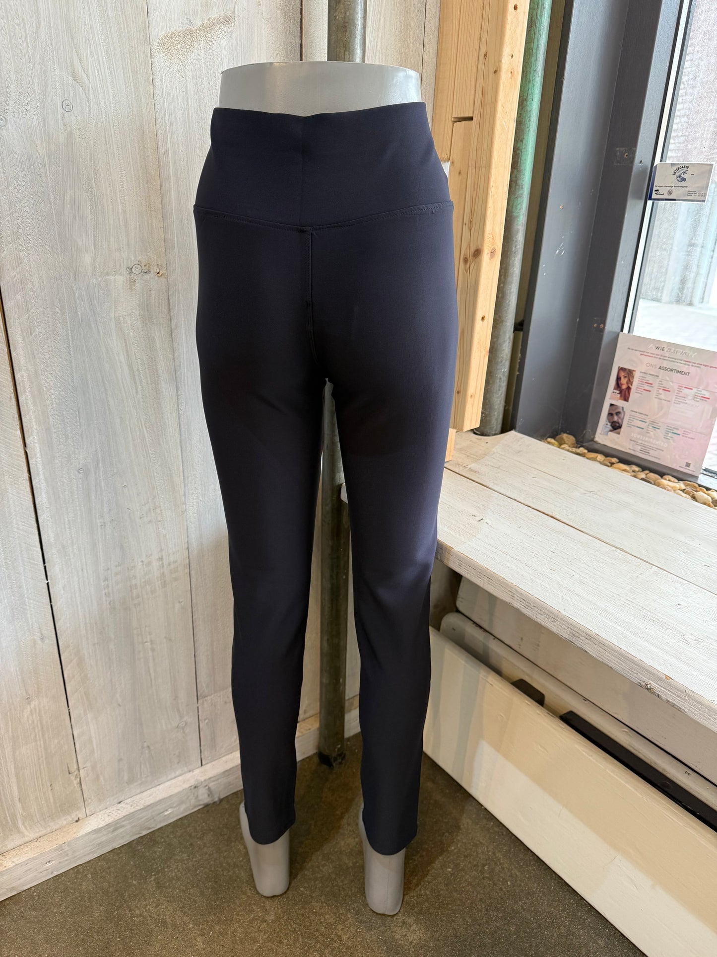 Travel broek navy