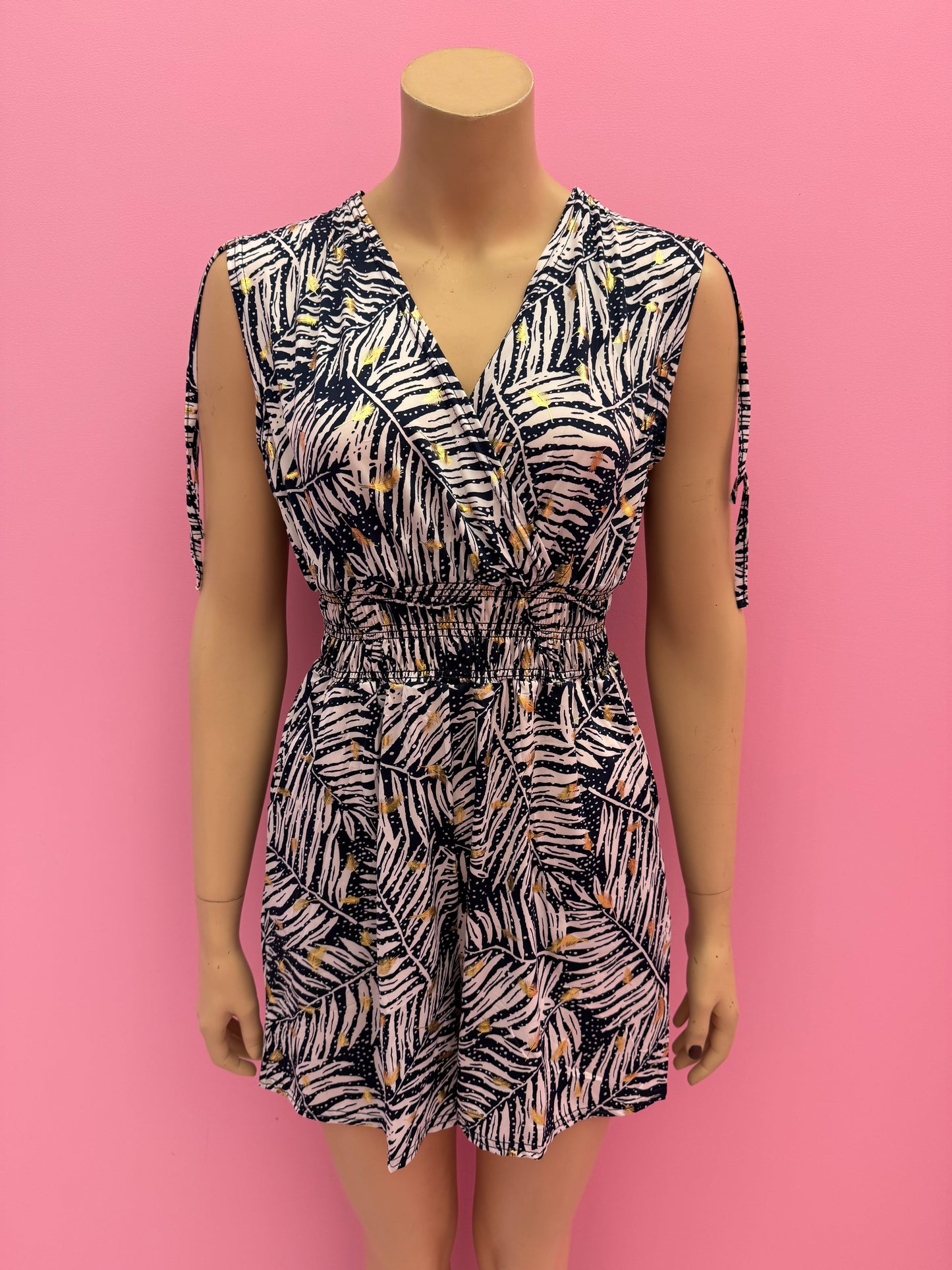028-29 MAGIC PLAYSUIT (NAVY)