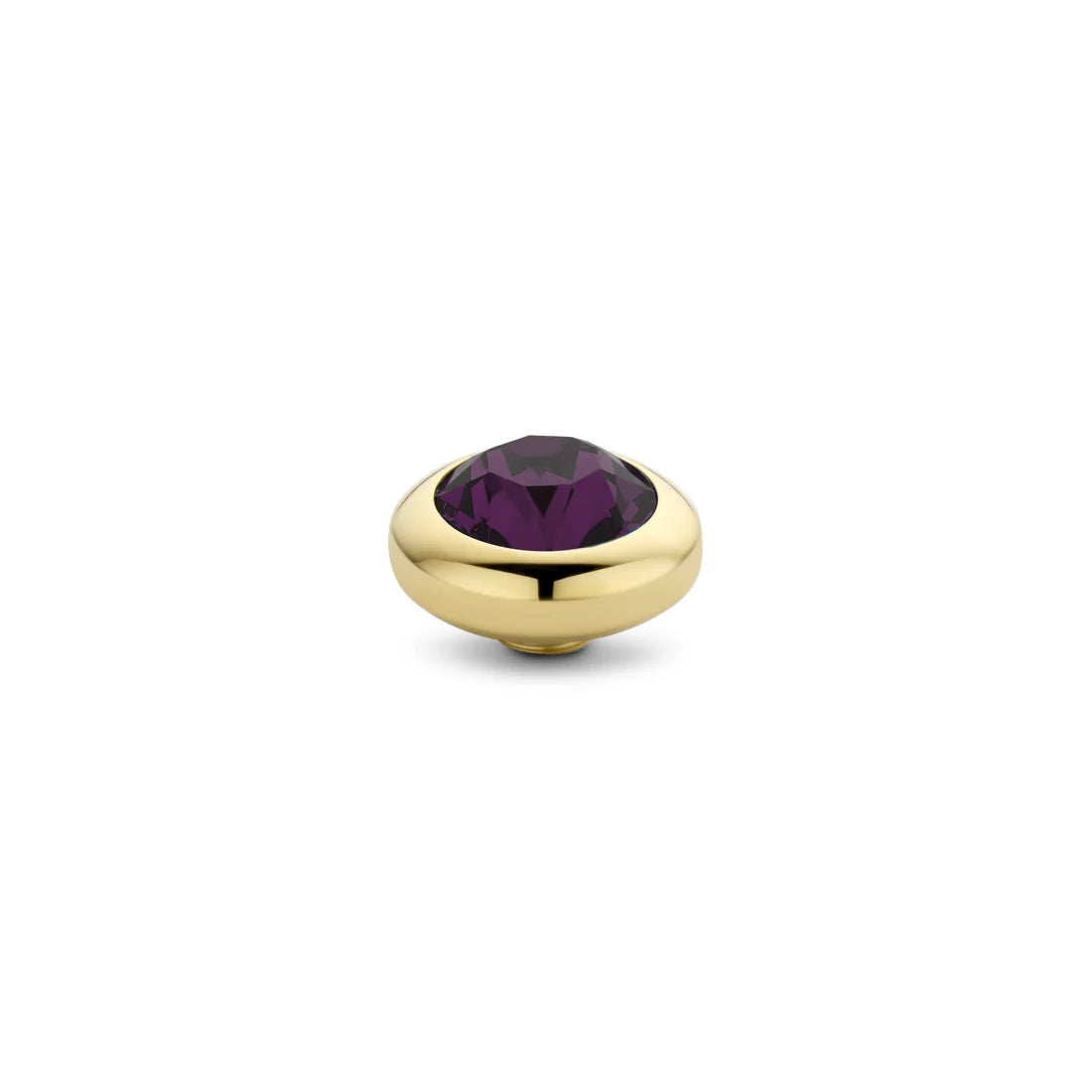 Melano Vivid Basic CZ Steentje 7 mm M01SR 9012 AUBERGINE
