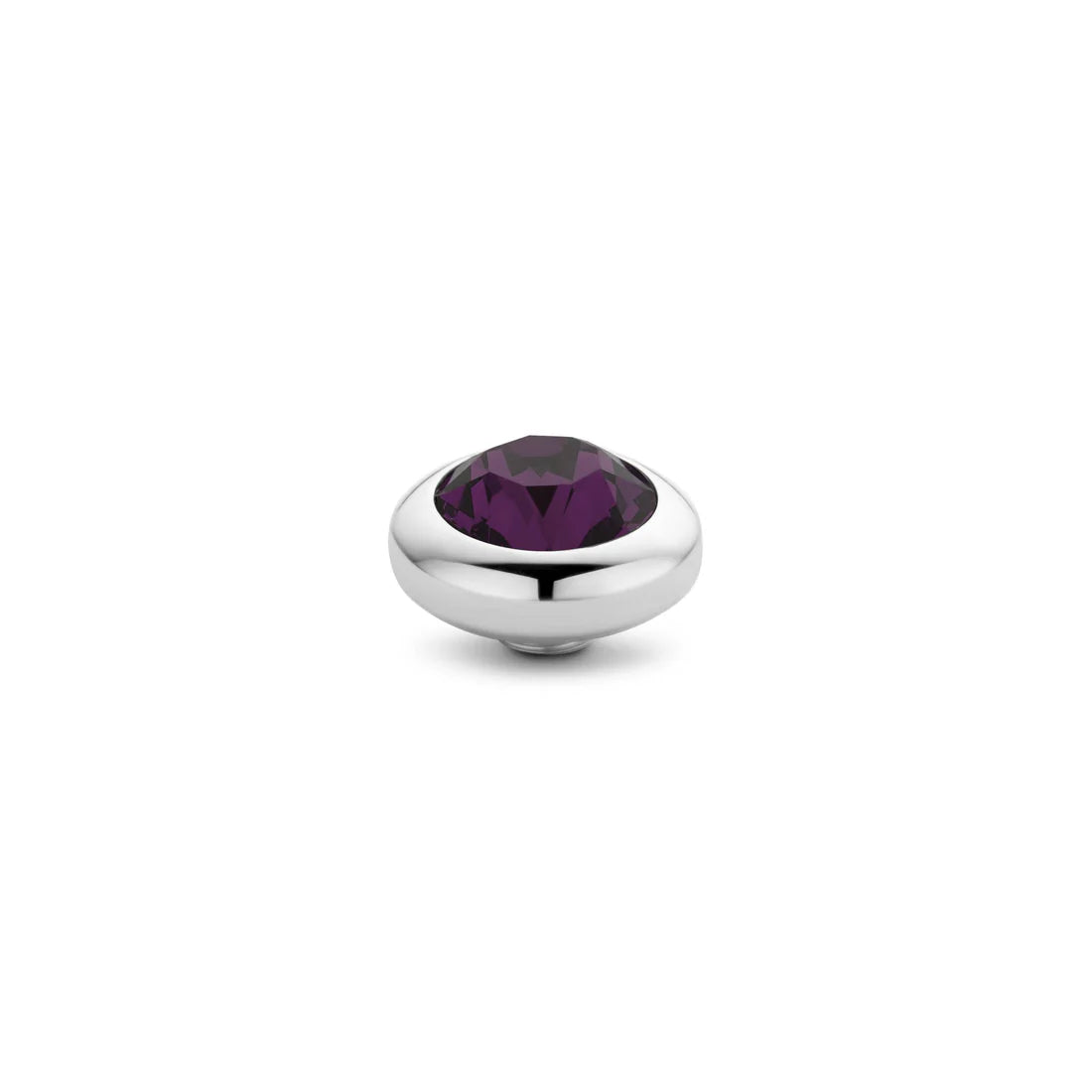 Melano Vivid Basic CZ Steentje 7 mm M01SR 9012 AUBERGINE