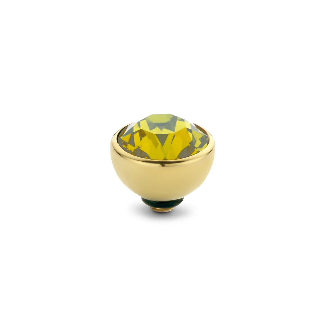 Melano Twisted Basic CZ Steentje 8 mm M01SR 5012 YELLOW