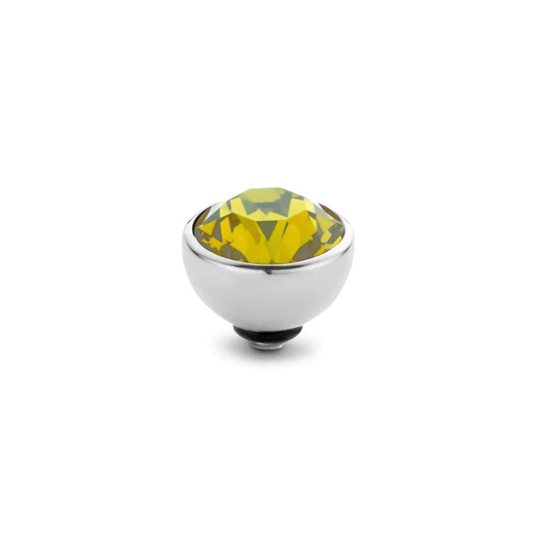 Melano Twisted Basic CZ Steentje 8 mm M01SR 5012 YELLOW