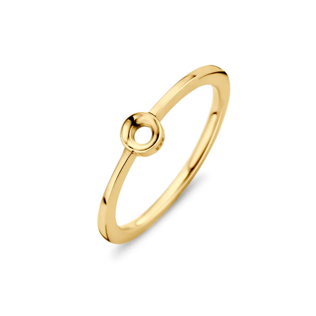 Melano Twisted Petite Ring GOUD