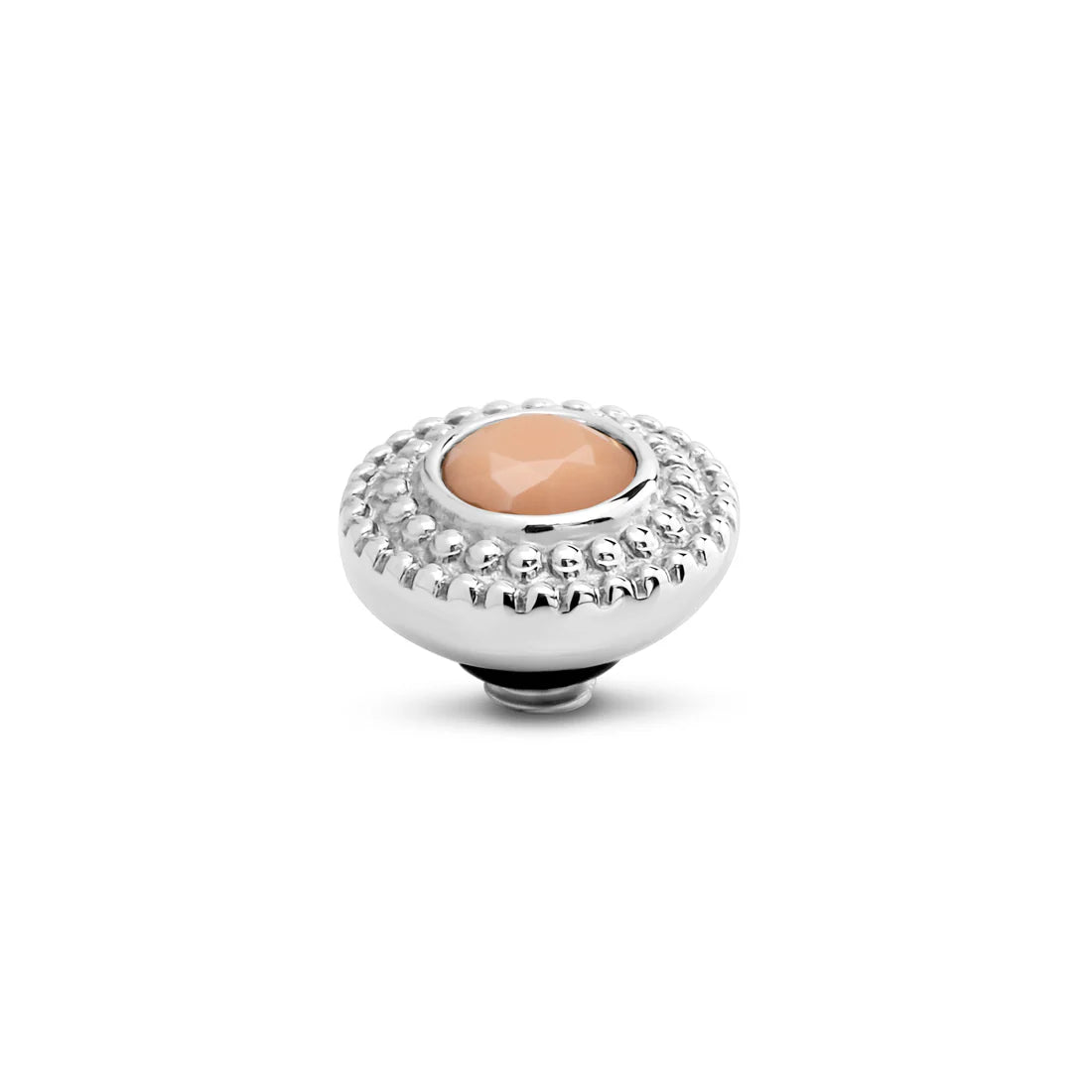 Melano Twisted Crystal Bali Steentje ZILVER Butter TMG7