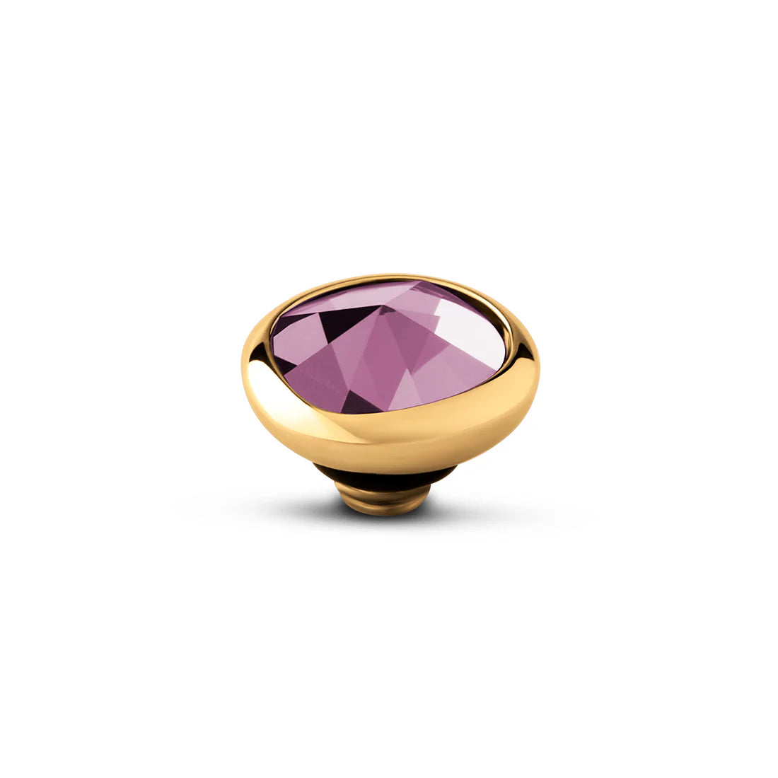 Melano Twisted Cloud Steentje GOUD Fuchsia