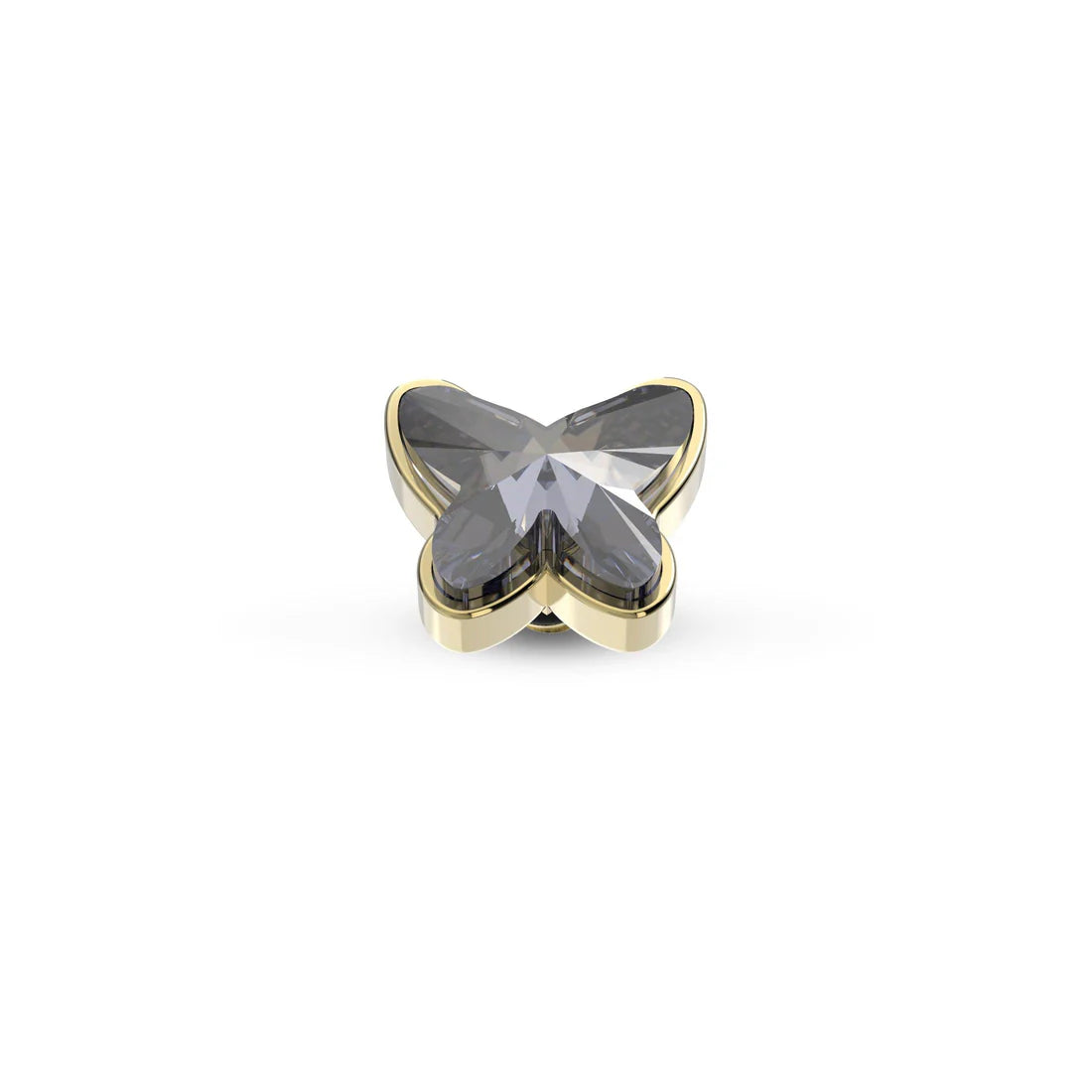 Melano Twisted Butterfly Steentje GOUD (Crystal Silver Night)