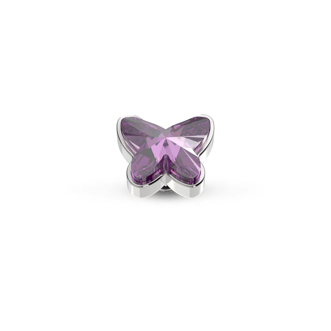 Melano Twisted Butterfly Steentje ZILVER (Amethyst)