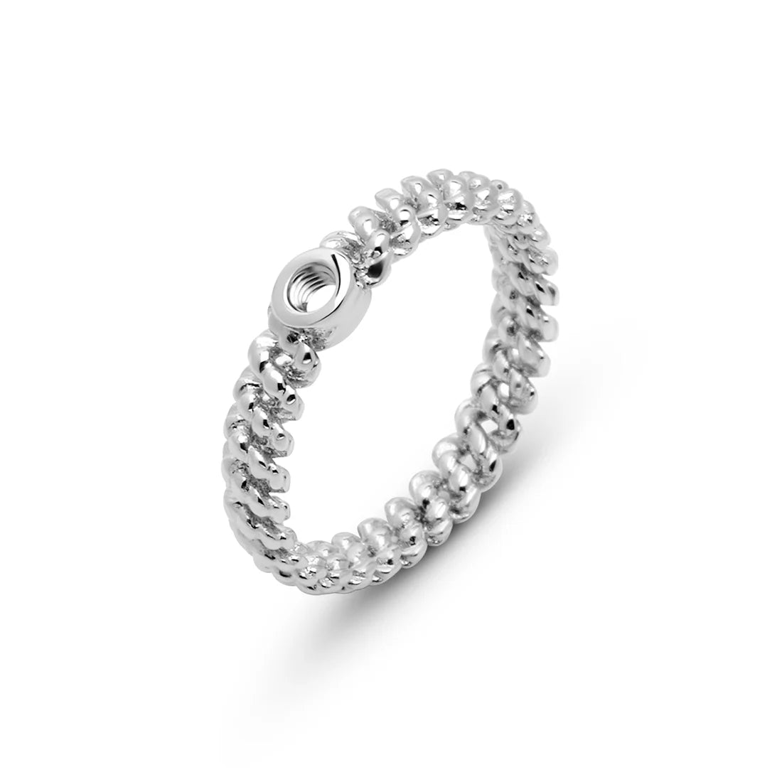 Melano TWISTED Taria Ring (ZILVER)