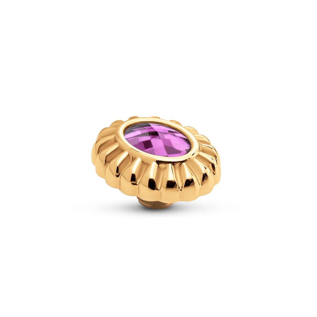 Melano VIVID Royal Steentje (GOUD) FUCHSIA PURPLE