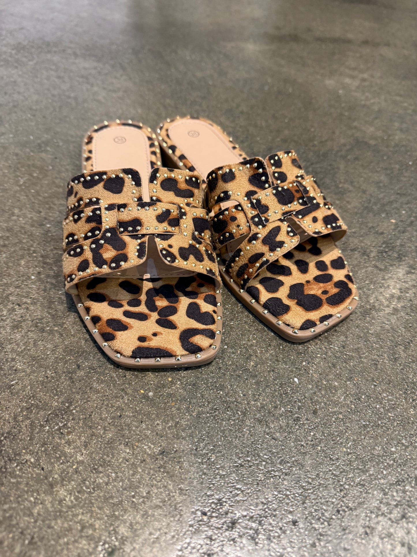 Slipper Studs Pantertje