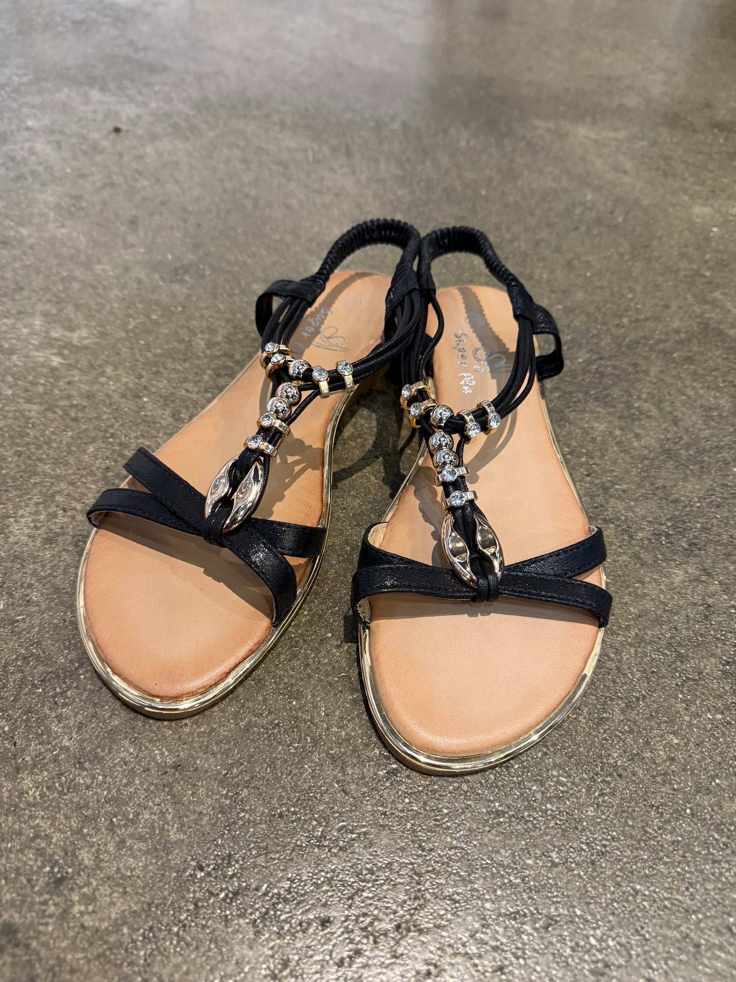 Sandalen zwart