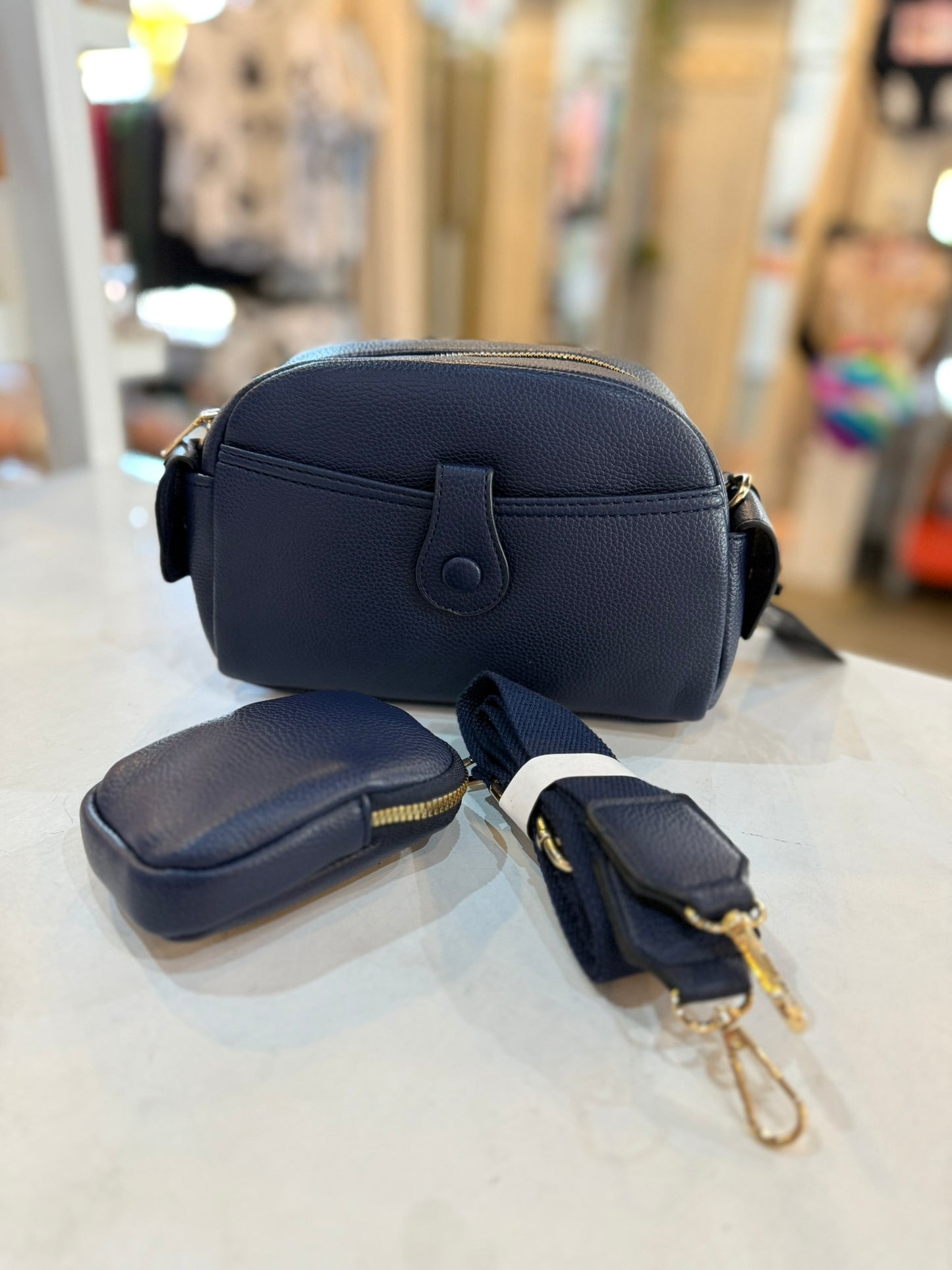 TAS (DONKERBLAUW) SALE