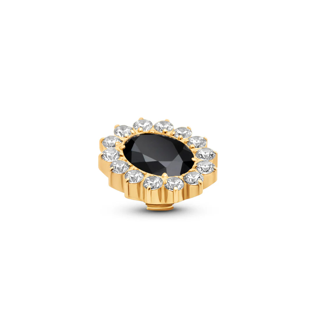 Melano Twisted Dynasty Steentje GOUD Black TMH1