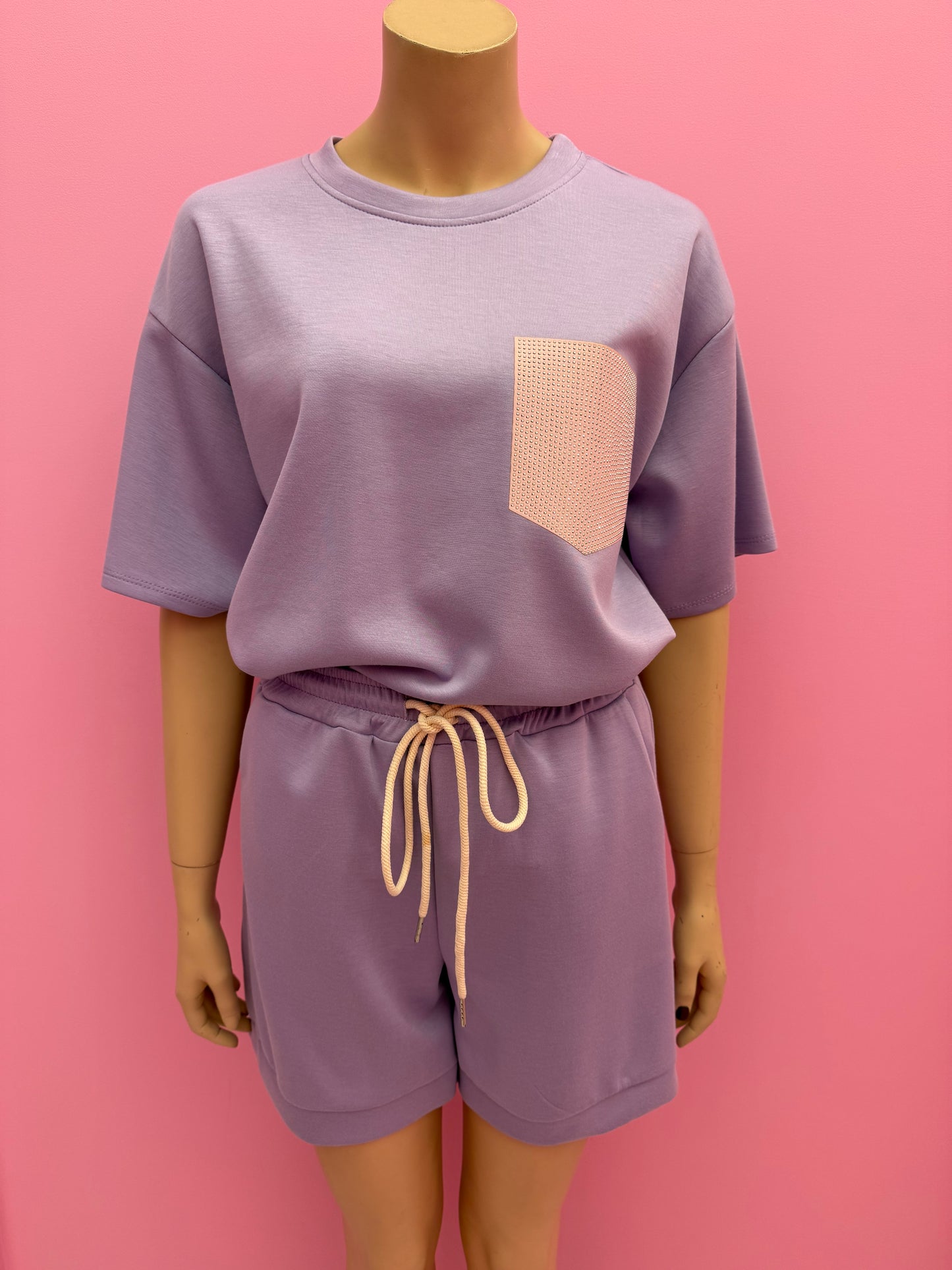 2DELIGE SET PINK POCKET (PAARS)