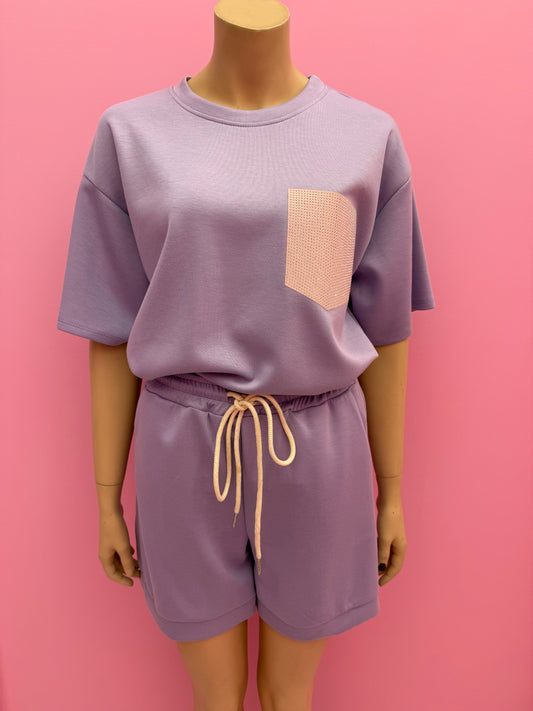 2DELIGE SET PINK POCKET (PAARS)