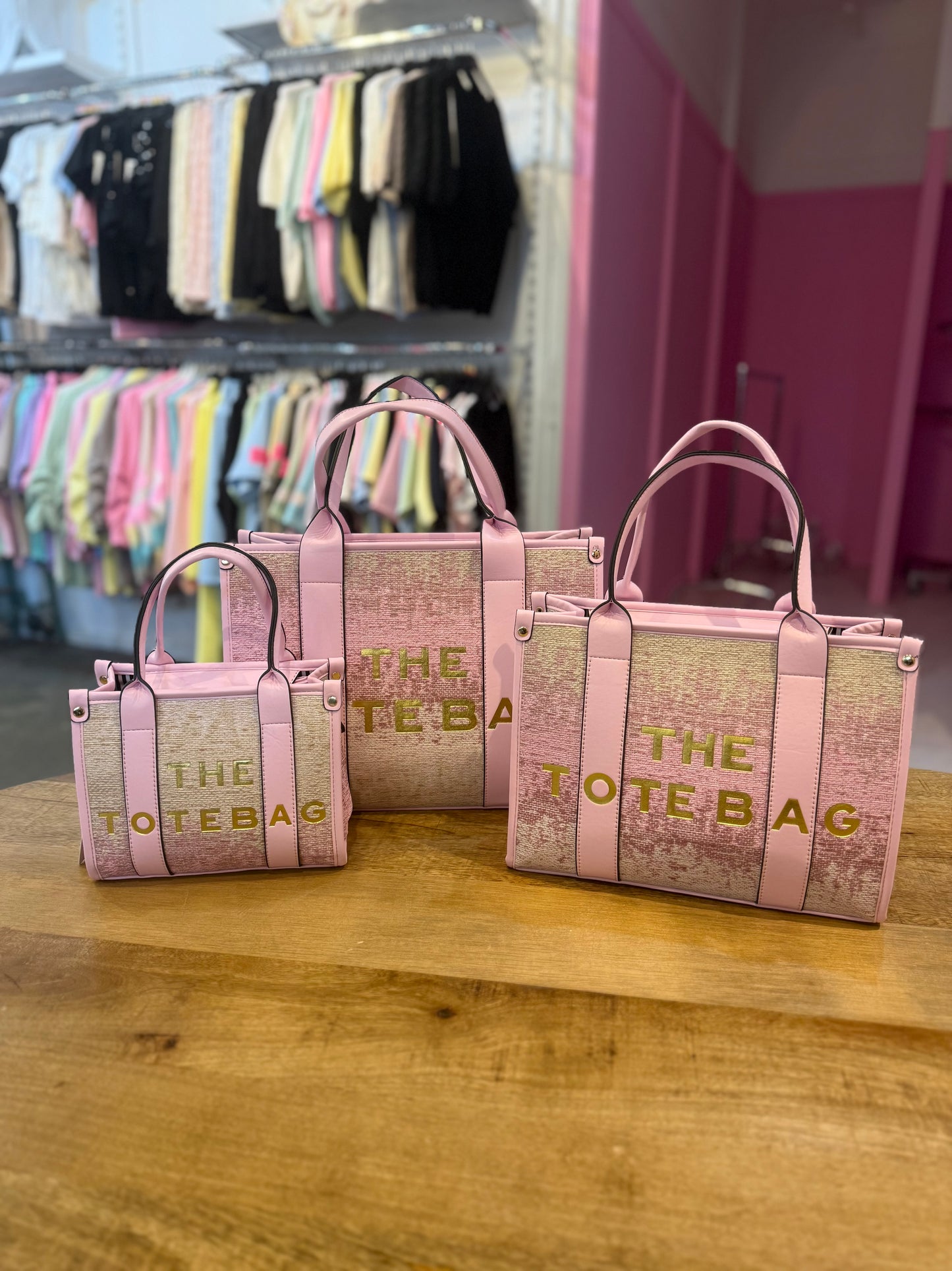 TOTE BAG LARGE (ROZE)
