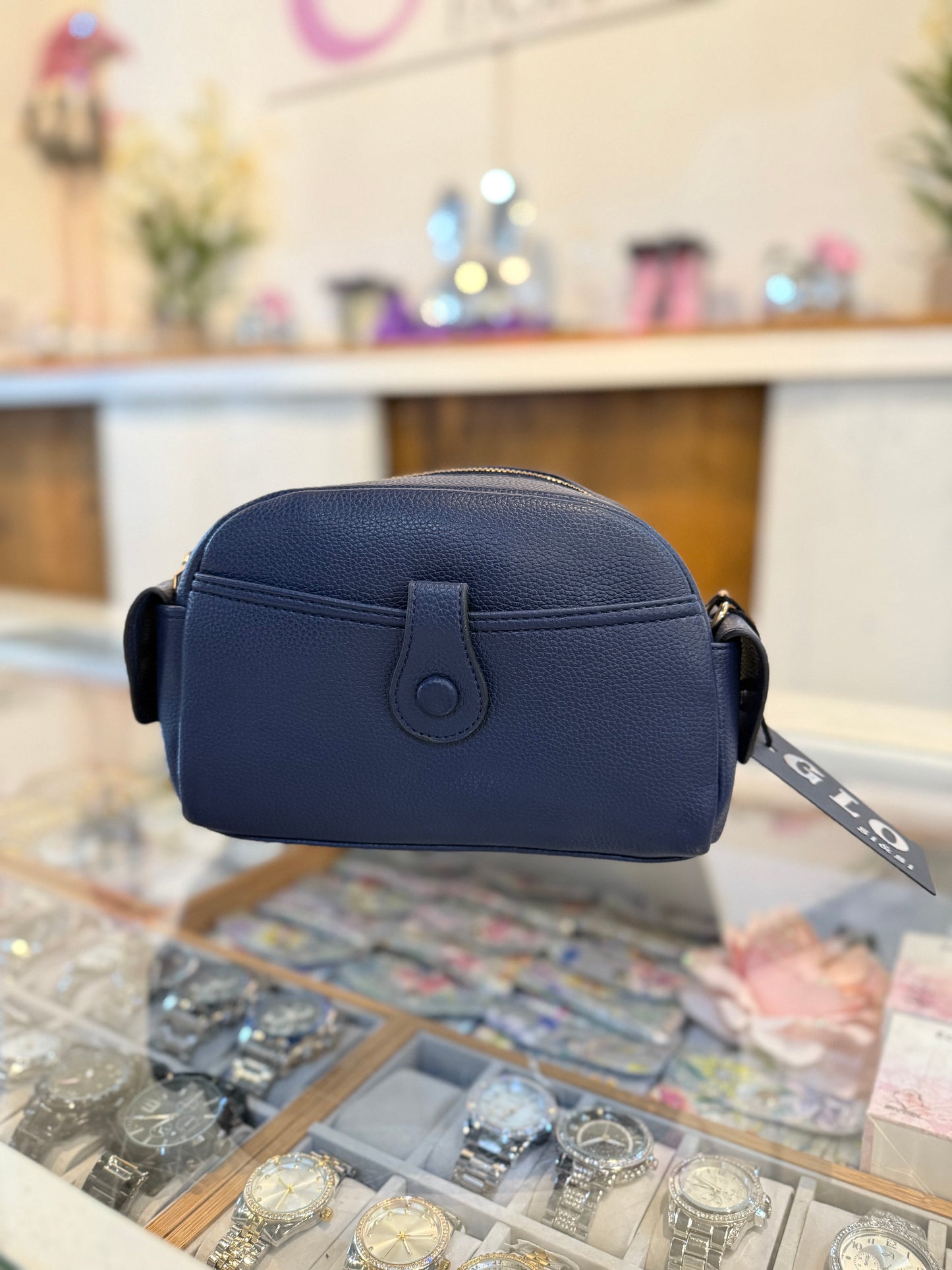 TAS (DONKERBLAUW) SALE