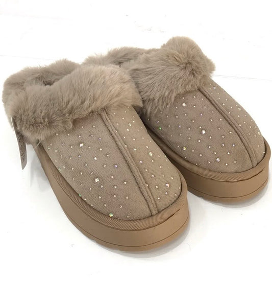 PANTOFFEL BLINGBLING (BEIGE)
