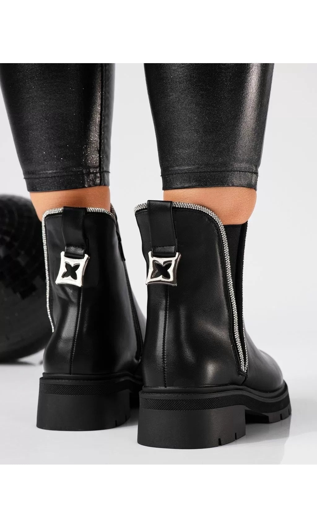 Zwarte Chelsea-laarzen