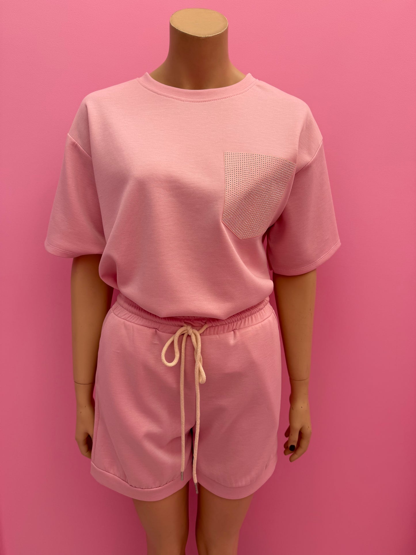 2DELIGE SET PINK POCKET (ROZE)