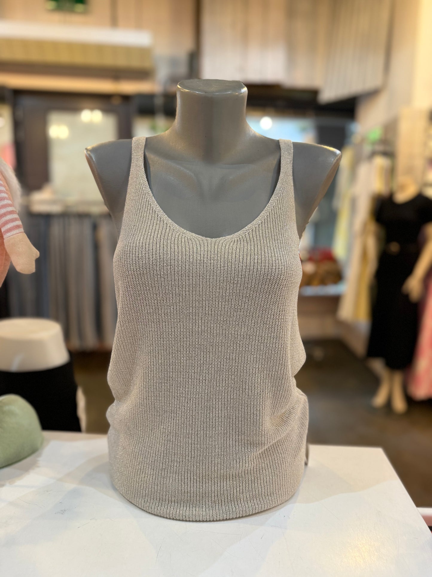 TOP LUREX (BEIGE)