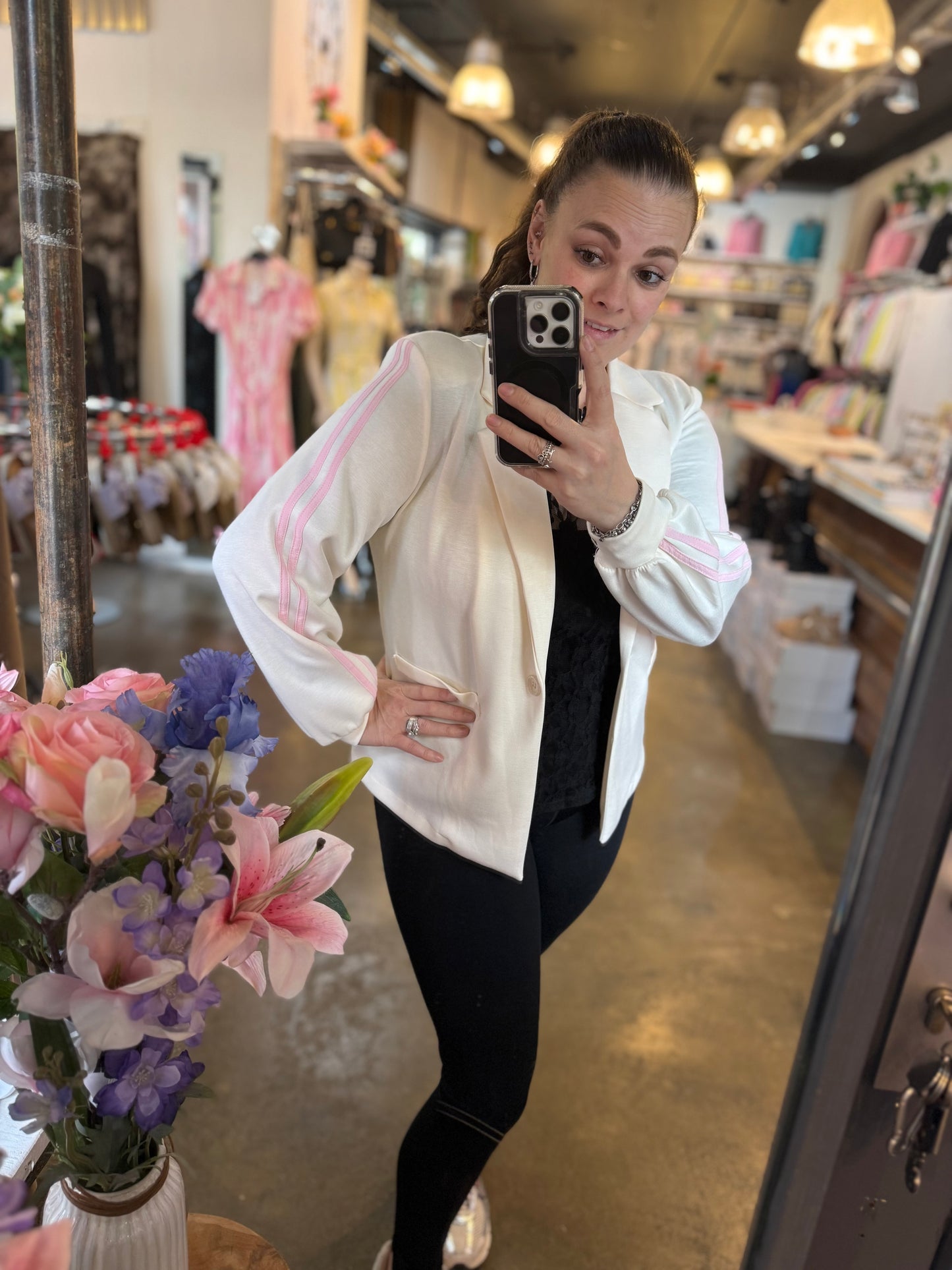 BLAZER SPORTIEF (BEIGE)