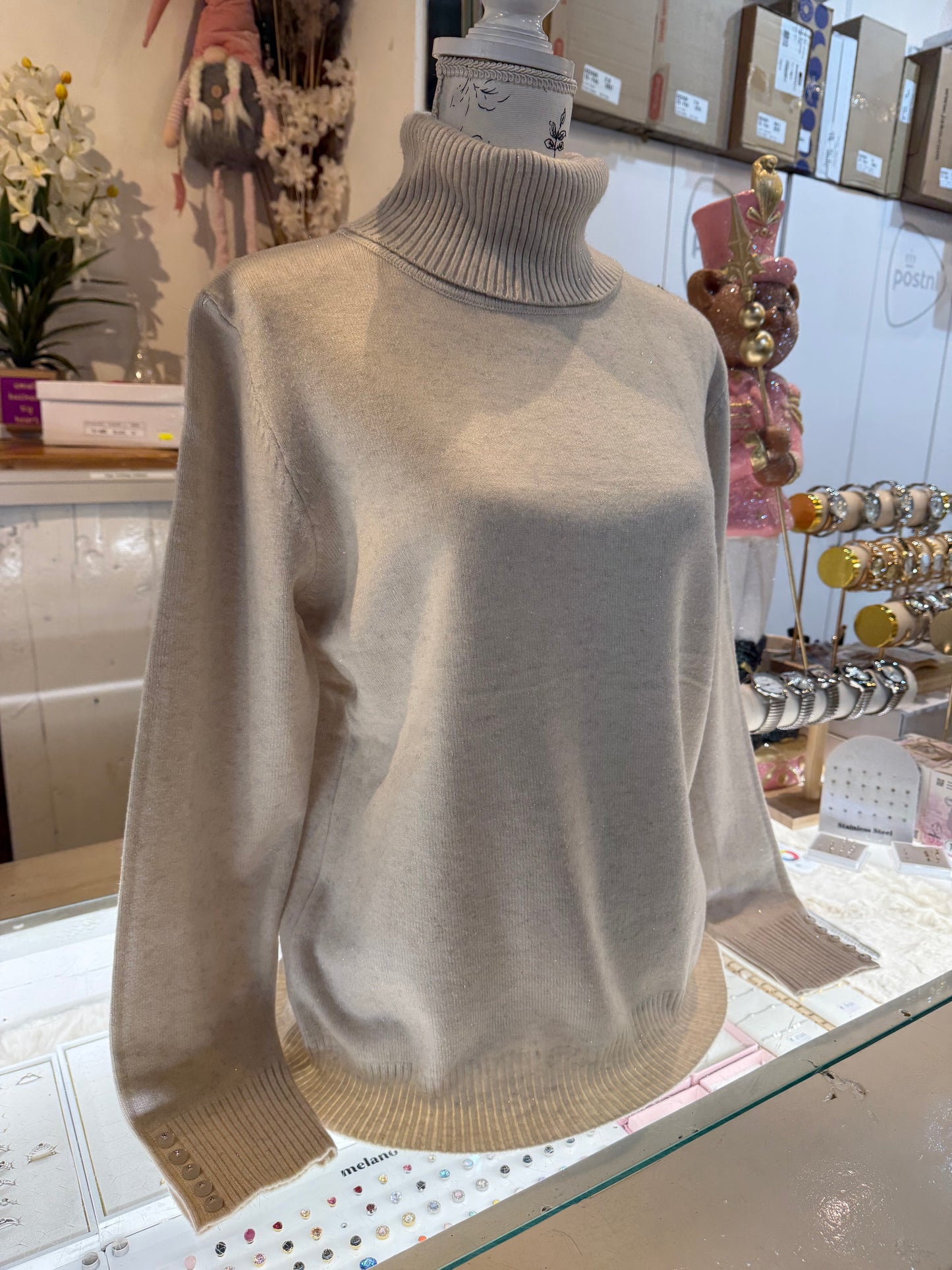 COLTRUI LUREX (BEIGE)