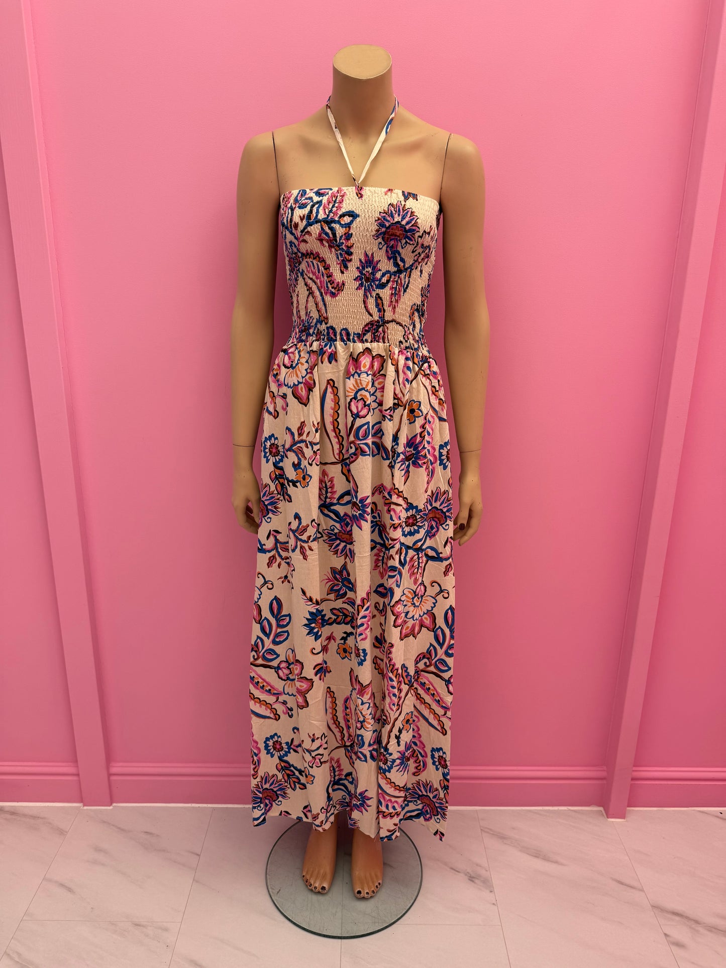 A188-1 STRAPLESS DRESS