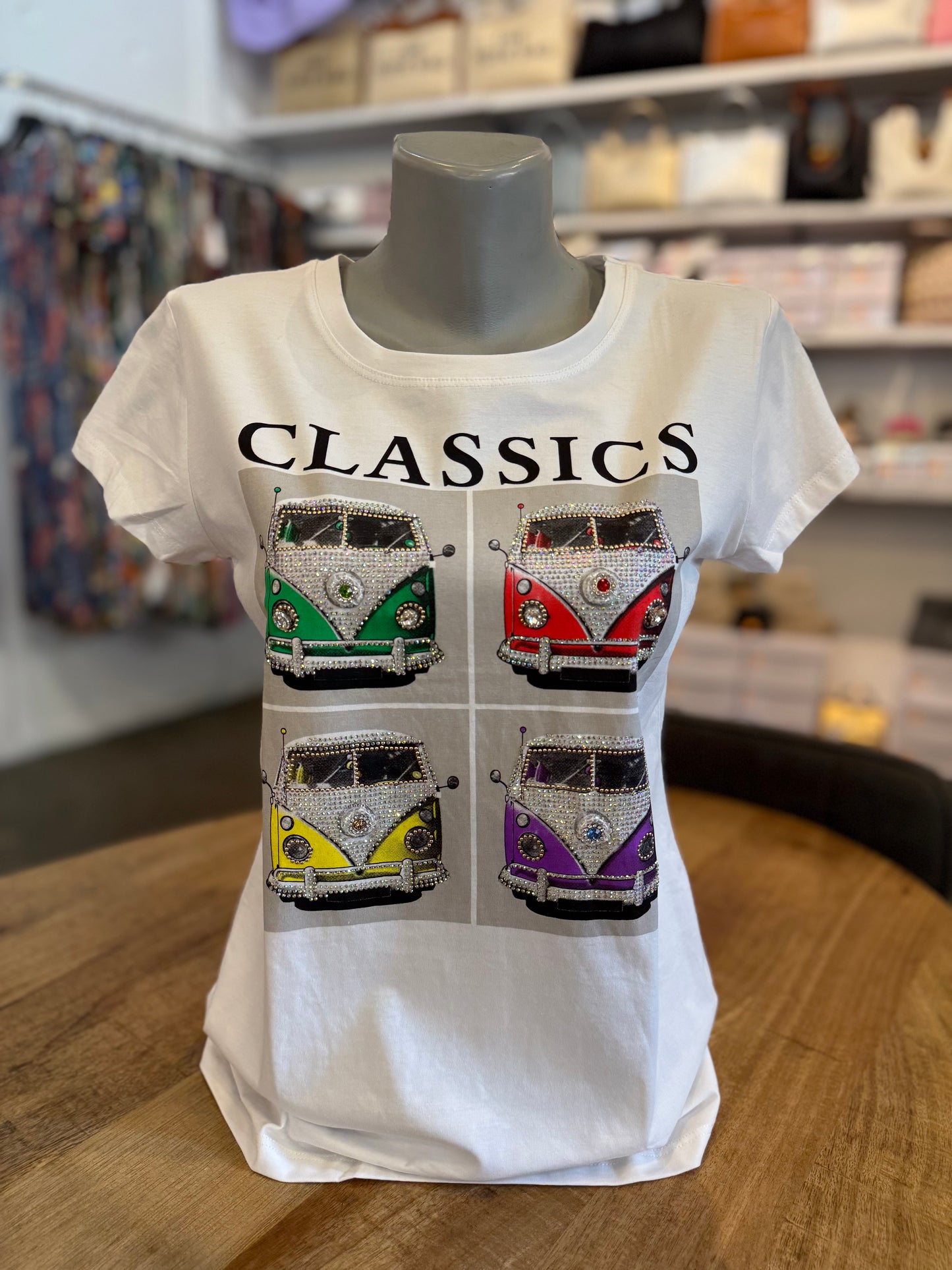 T-SHIRT BUS (GRIJS)