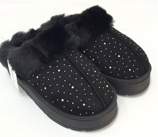 PANTOFFEL BLINGBLING (BLACK)