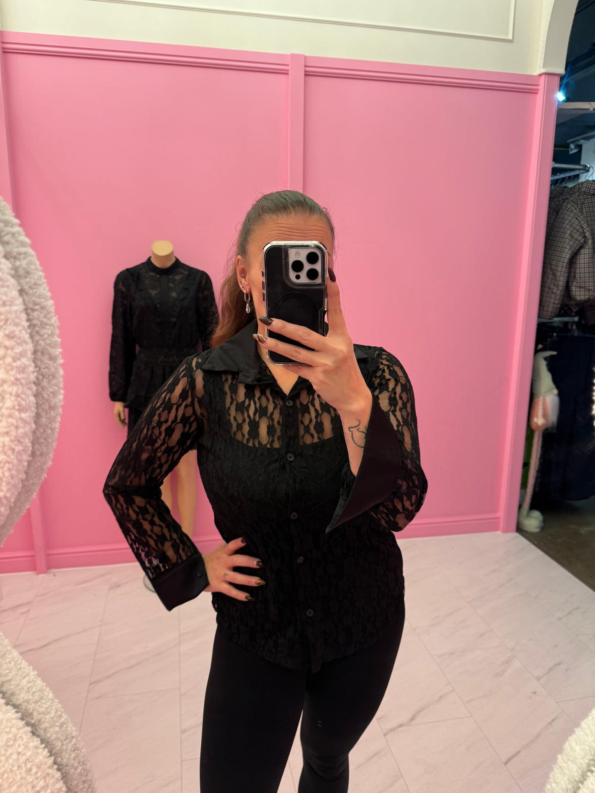 BLOUSE KANT (BLACK)