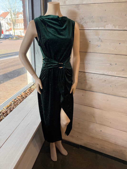 Glitterjurk (groen) 0055