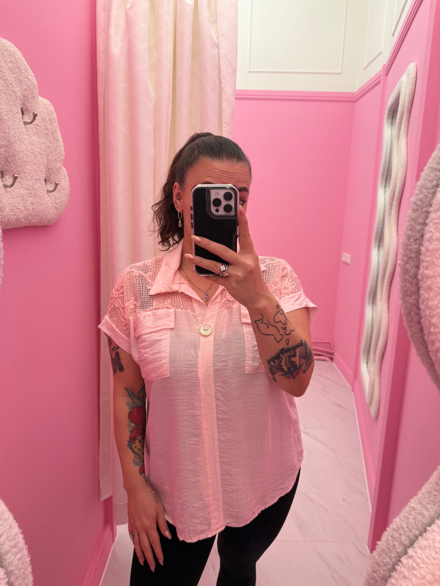 BLOUSE (ROZE)