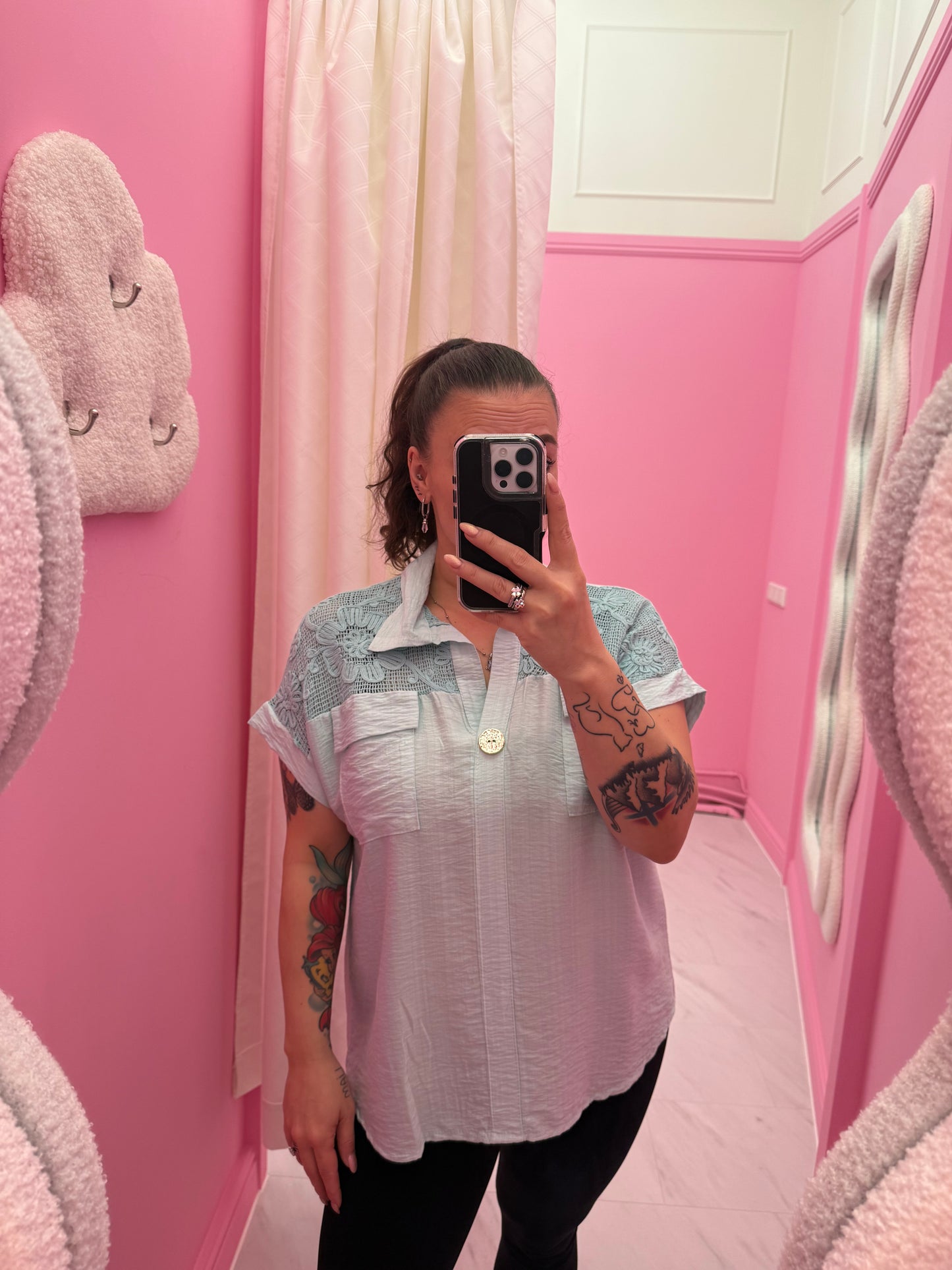 BLOUSE (GROEN)