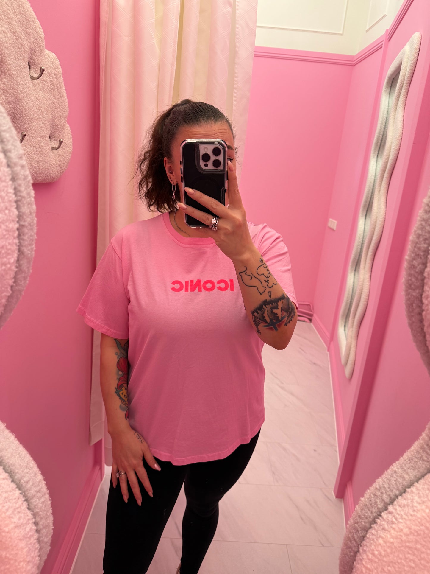T-SHIRT ICONIC (ROZE)