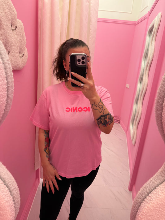 T-SHIRT ICONIC (ROZE)