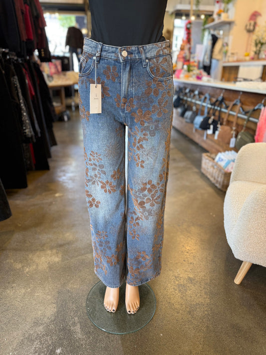 JEANS FLOWERS 🤎